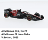 Alfa Romeo C43*77*BOTTAS*2023