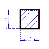 HRANOL 2 x 2 mm * 9ks