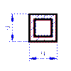 TVORCOV dut * 3,2x3,2mm_3ks