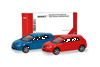 KIT* Seat Leon * Red _ Blue